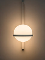 Solstice Orb Wall Light – Modern LED Sconce for Indoor & Outdoor Spaces