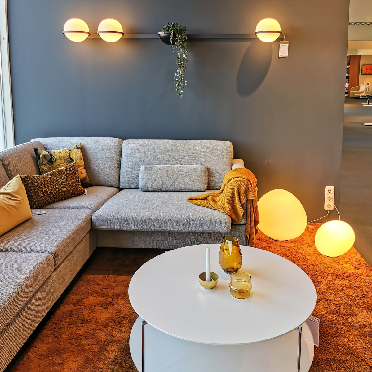 Solstice Orb Wall Light – Modern LED Sconce for Indoor & Outdoor Spaces