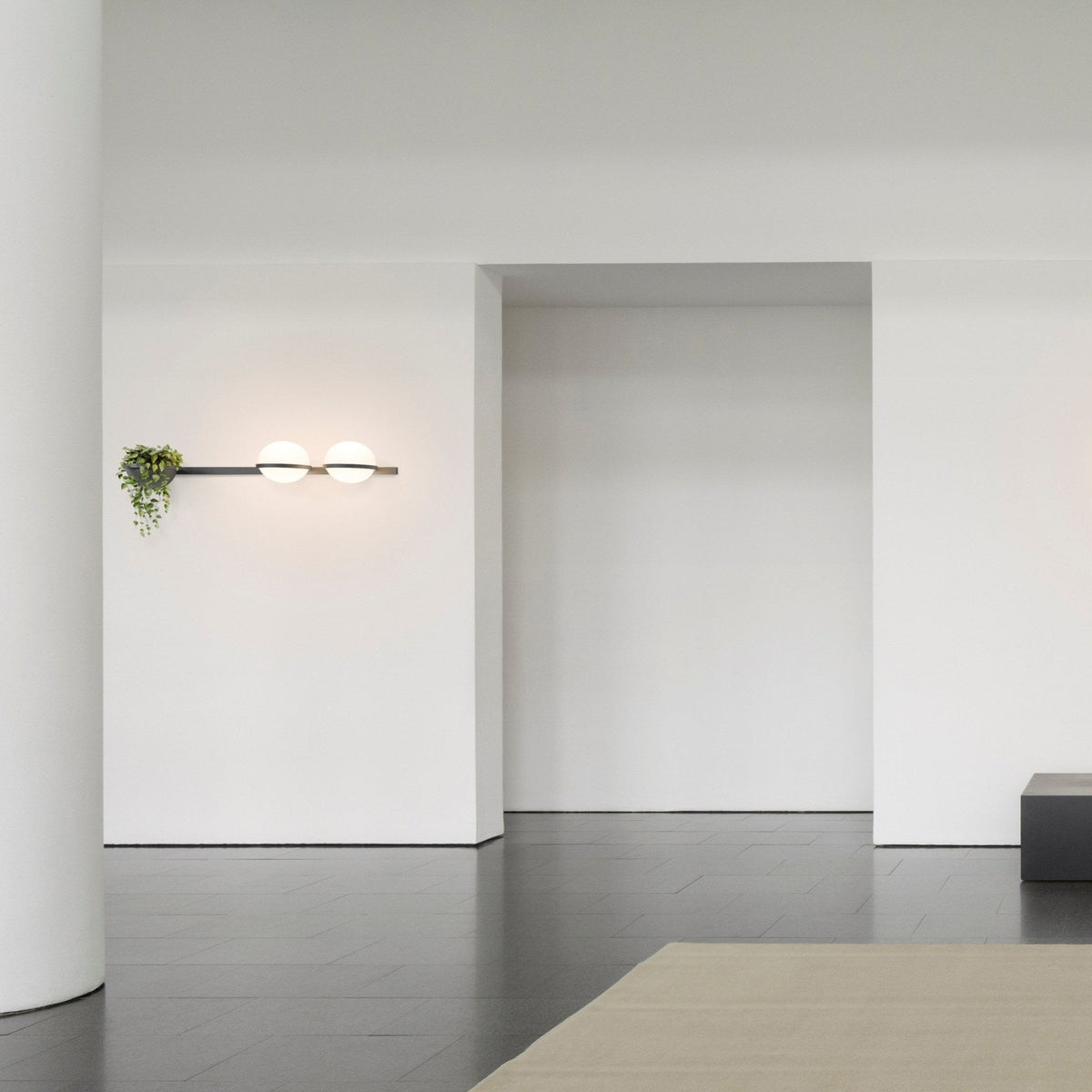 Solstice Orb Wall Light – Modern LED Sconce for Indoor & Outdoor Spaces