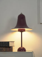 Pantop Bell Portable Table Lamp – Modern Metal LED Desk Lamp for Bedroom & Living Room