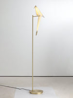 Paper Crane Floor Lamp