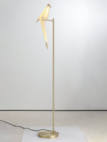 Paper Crane Floor Lamp
