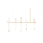 Paper Crane Bird Led Chandelier