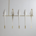 Paper Crane Bird Led Chandelier