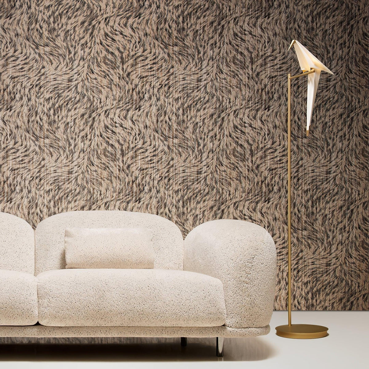 Paper Crane Floor Lamp