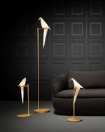 Paper Crane Floor Lamp