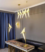 Paper Crane Floor Lamp