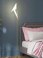 Paper Crane Floor Lamp