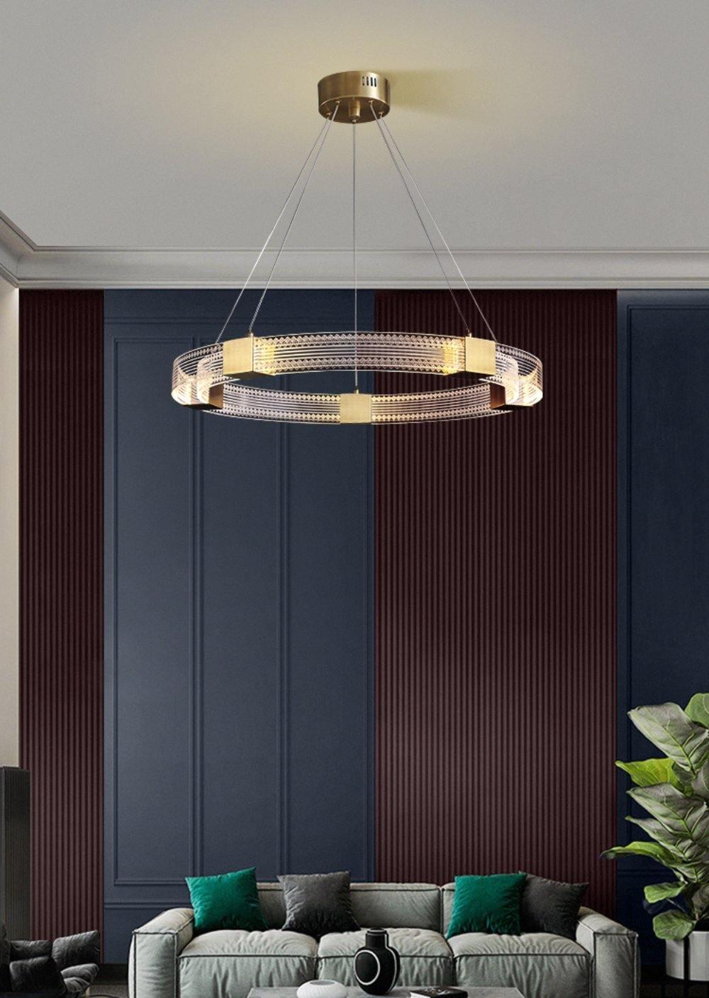 Parallel Ring Led Chandelier