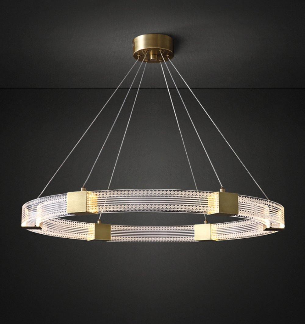 Parallel Ring Led Chandelier