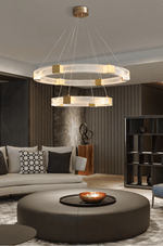 Parallel Ring Led Chandelier