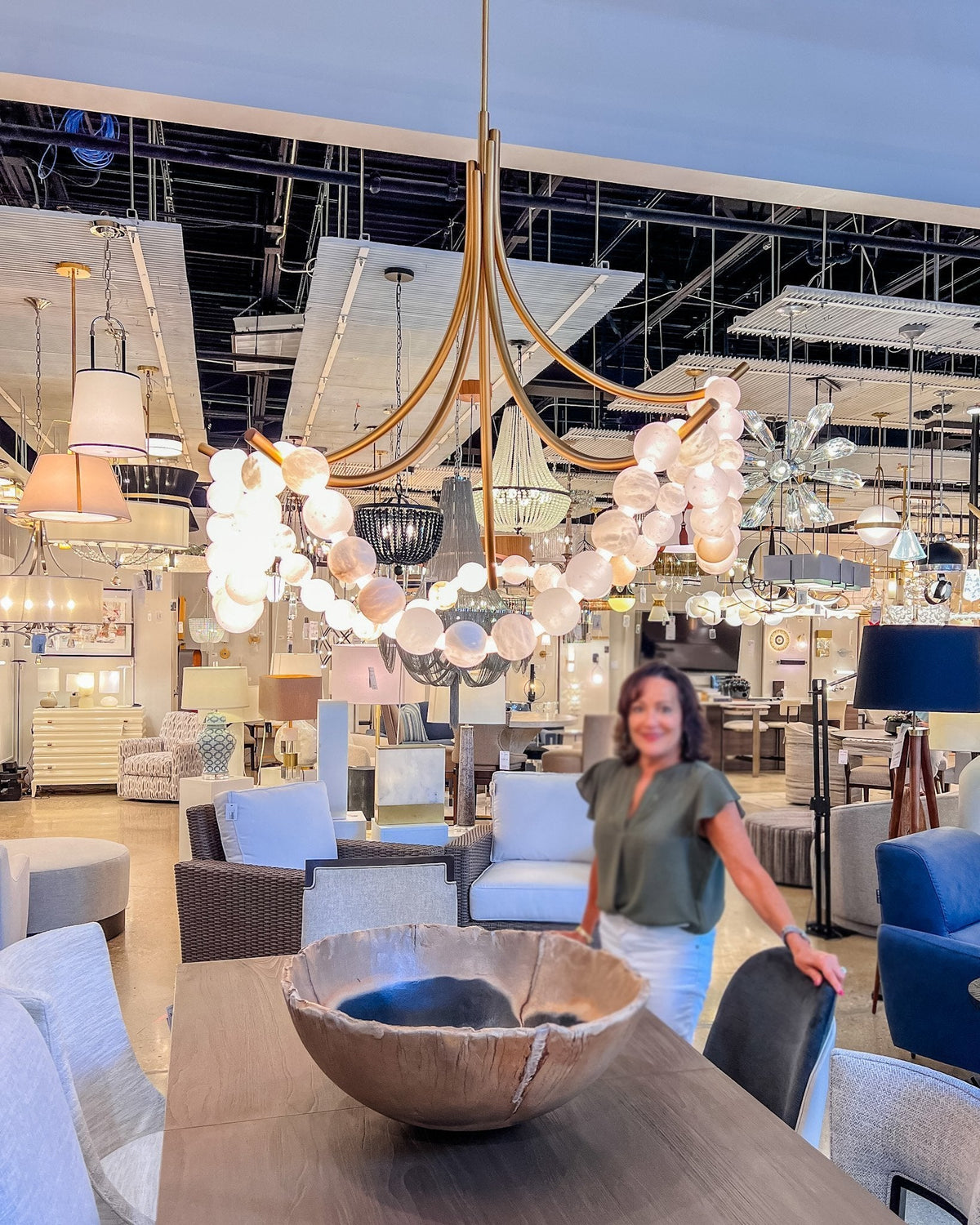 Parel Alabaster Chandelier