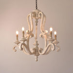 Parrotuncle Wooden Candle Chandelier