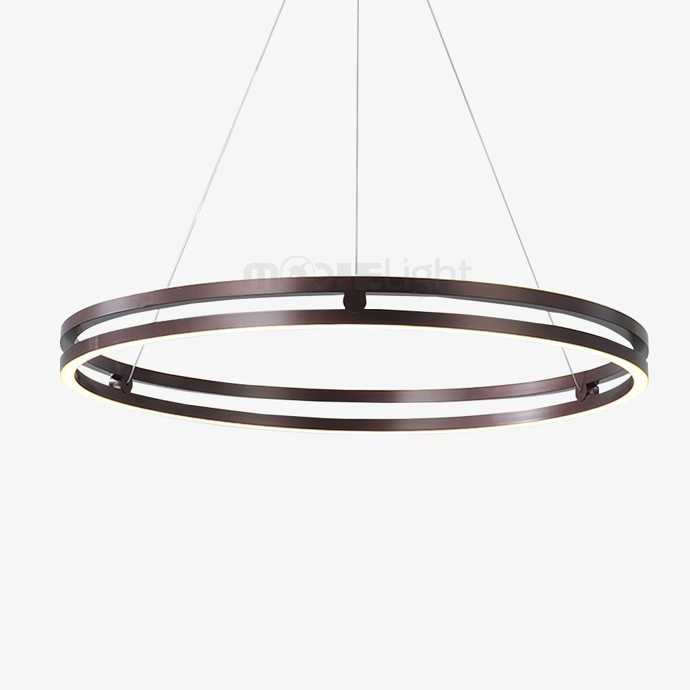 Partners Double Wheel Chandelier