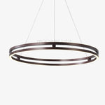 Partners Double Wheel Chandelier