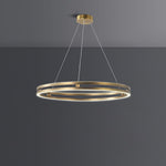 Partners Double Wheel Chandelier