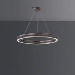 Partners Double Wheel Chandelier