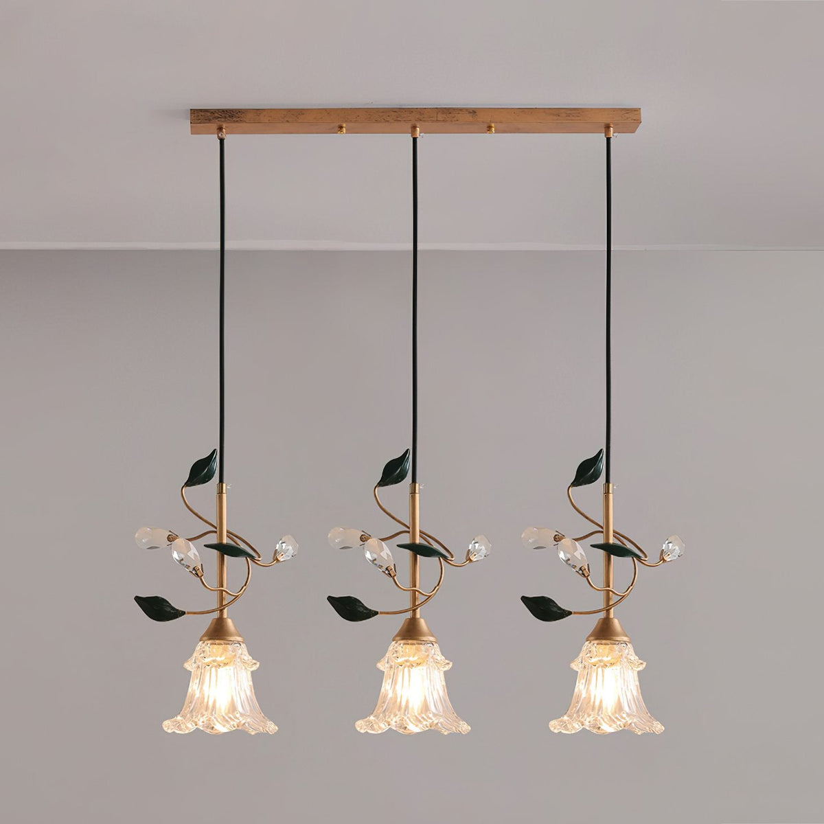 Pastoral Flower Pendant Light