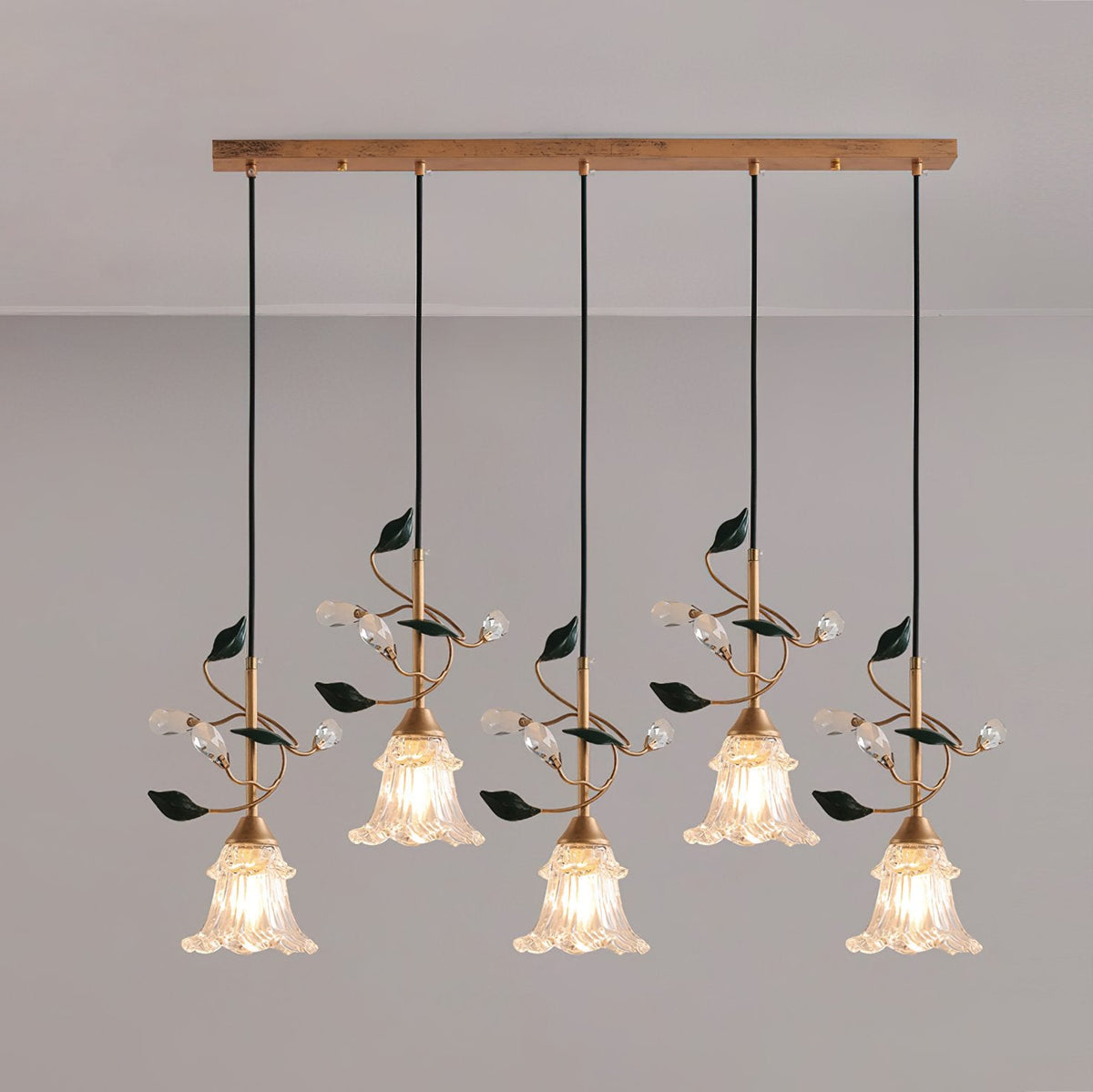 Pastoral Flower Pendant Light