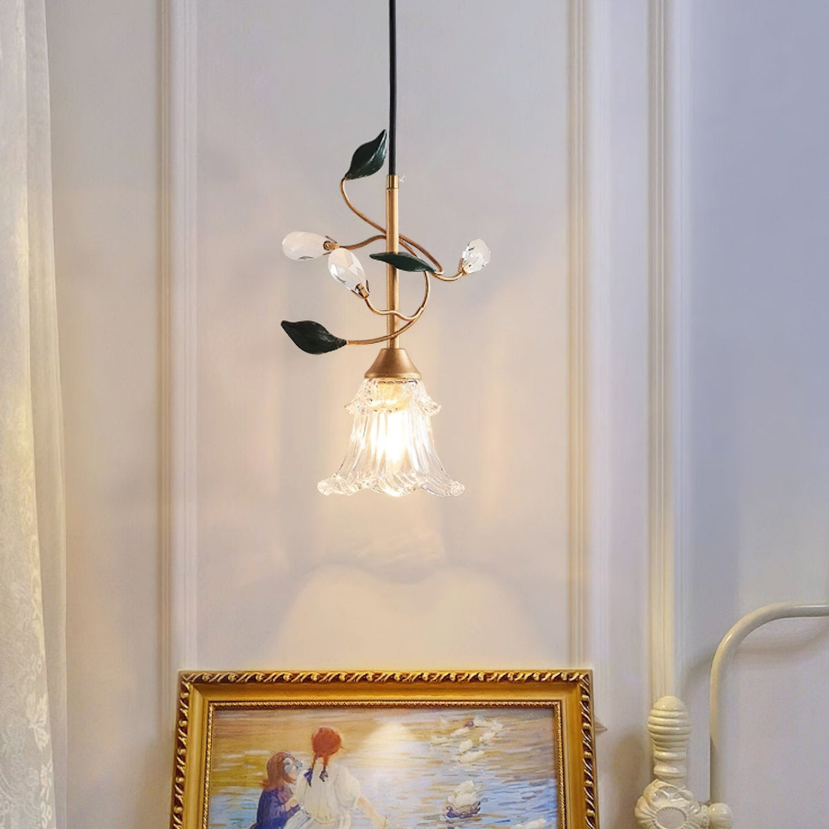 Pastoral Flower Pendant Light