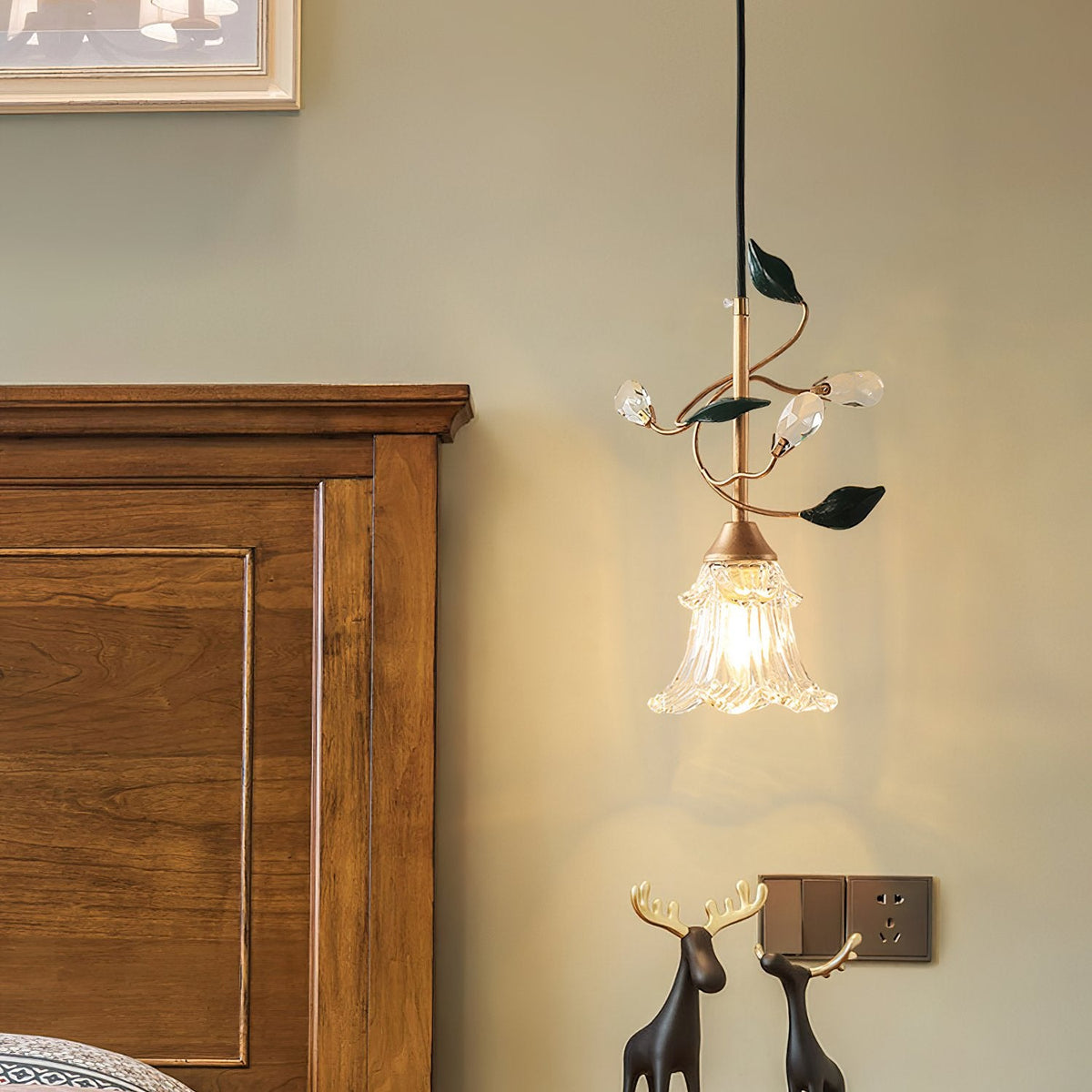 Pastoral Flower Pendant Light