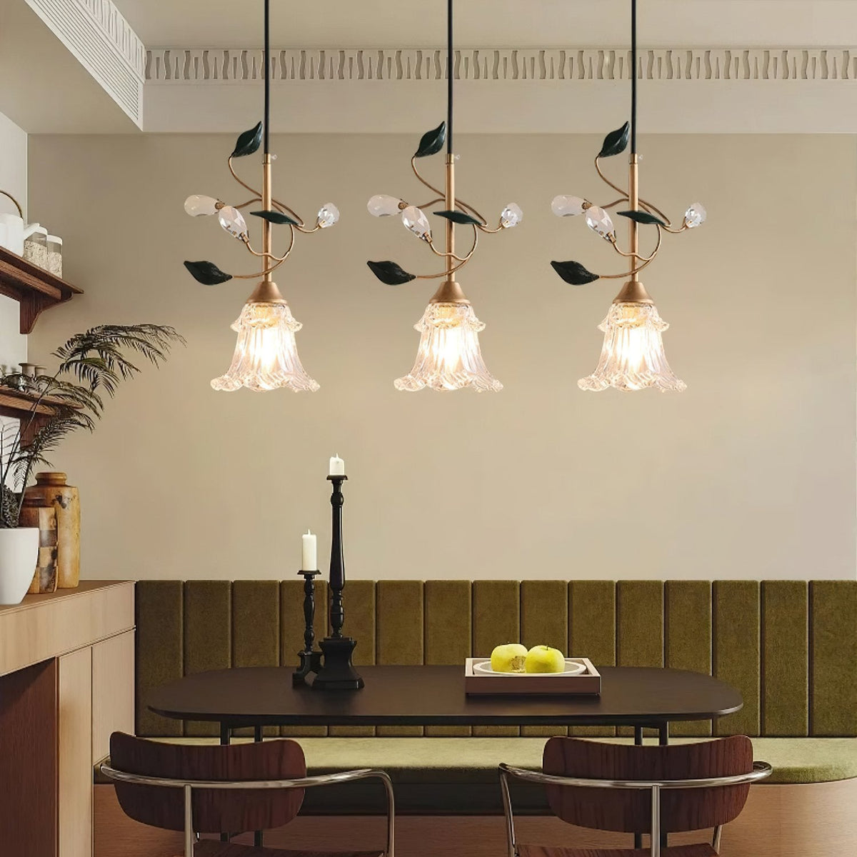 Pastoral Flower Pendant Light