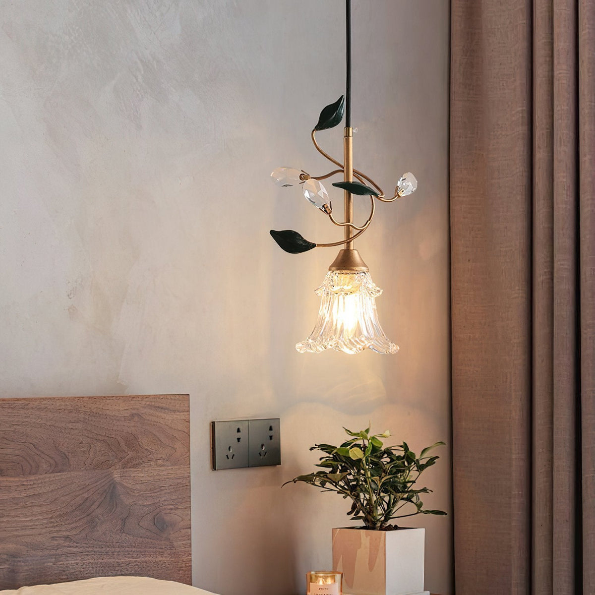 Pastoral Flower Pendant Light