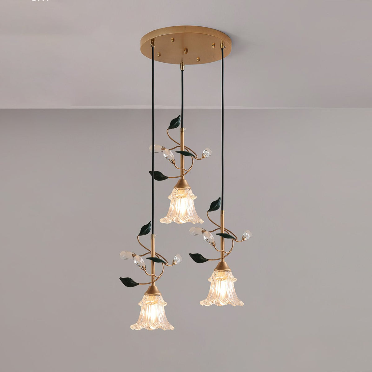 Pastoral Flower Pendant Light