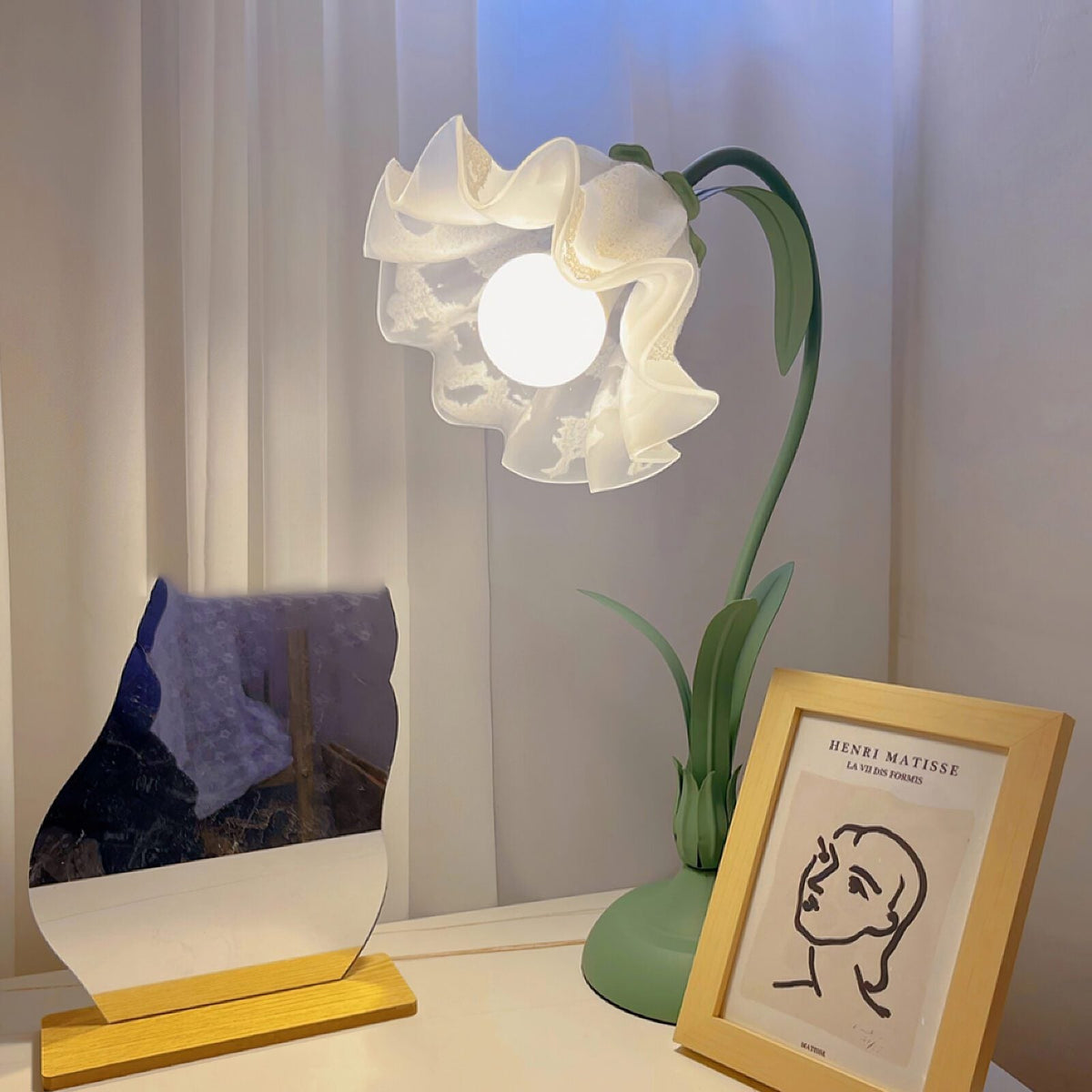 Pastoral Flower Table Lamp
