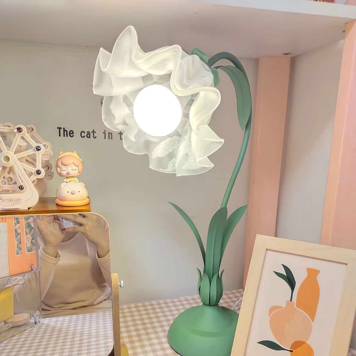 Pastoral Flower Table Lamp