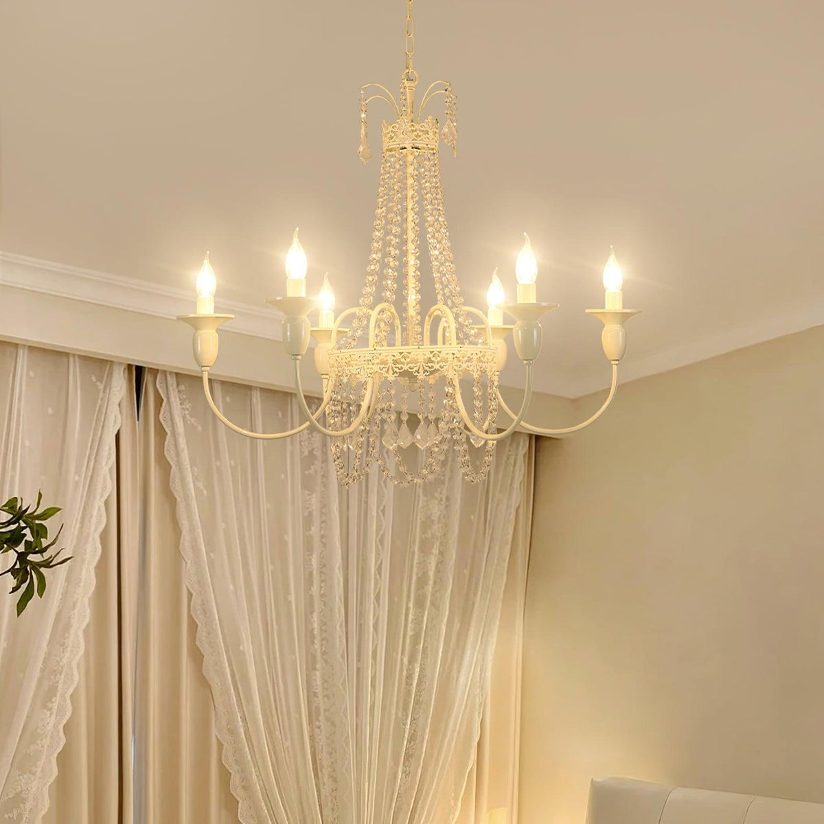 Pavia Crystal Chandelier for Dining Room and Living Room