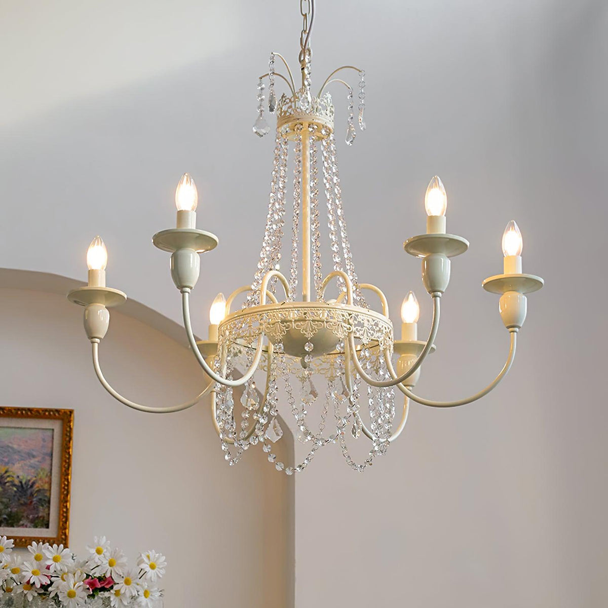 Pavia Crystal Chandelier for Dining Room and Living Room