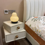 Pear Built In Battery Table Lamp