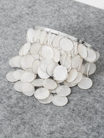 Pearl Shell Wall Sconce – Natural Layered Shell Wall Light for Bedroom, Living Room & Hallway