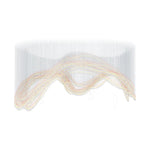 Pearl Curtain Crystal LED Chandelier – Modern Designer Hanging Light