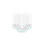 Pearl Curtain Crystal LED Chandelier – Modern Designer Hanging Light