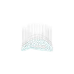 Pearl Curtain Crystal LED Chandelier – Modern Designer Hanging Light