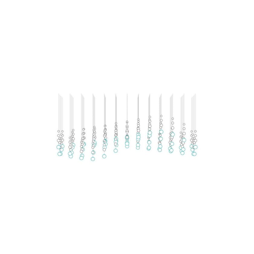 Pearl Curtain Crystal LED Chandelier – Modern Designer Hanging Light