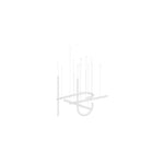 Pearl Drop Modern Glass Chandelier for Dining Room and Living Room