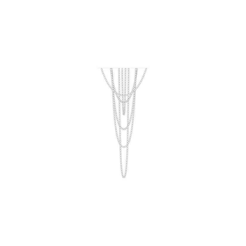Pearl Drop Modern Glass Chandelier for Dining Room and Living Room