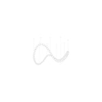 Pearl Drop Modern Glass Chandelier for Dining Room and Living Room