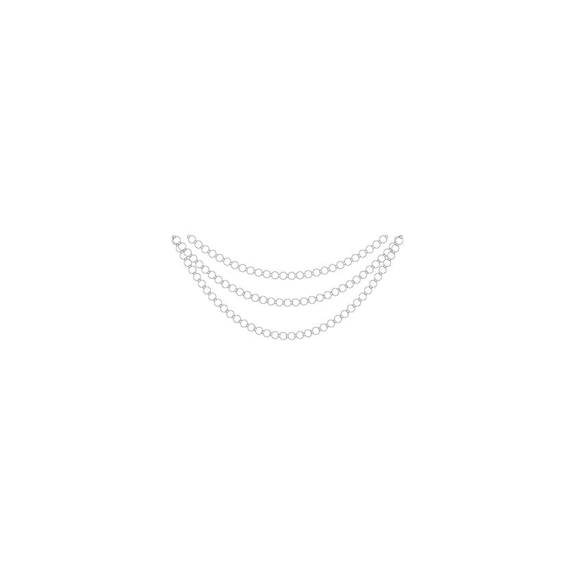 Pearl Drop Modern Glass Chandelier for Dining Room and Living Room