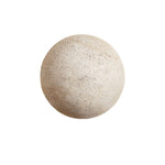Pebble Stone Wall Sconce in Yellow Travertine | Organic Modern LED Wall Light