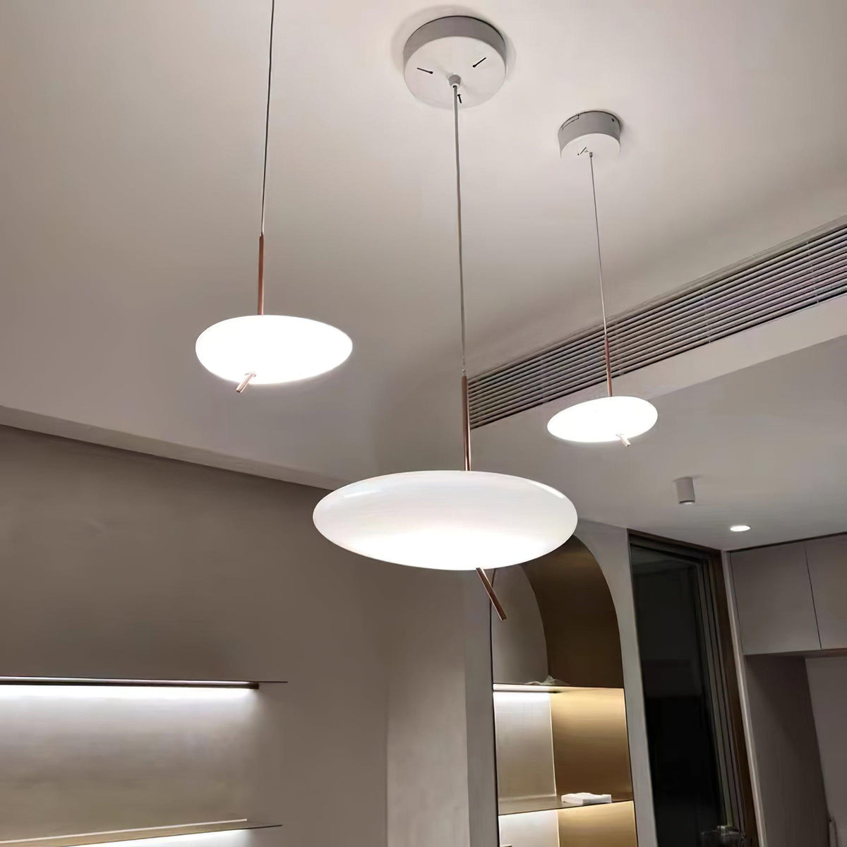 Pebbles Glass Pendant Light