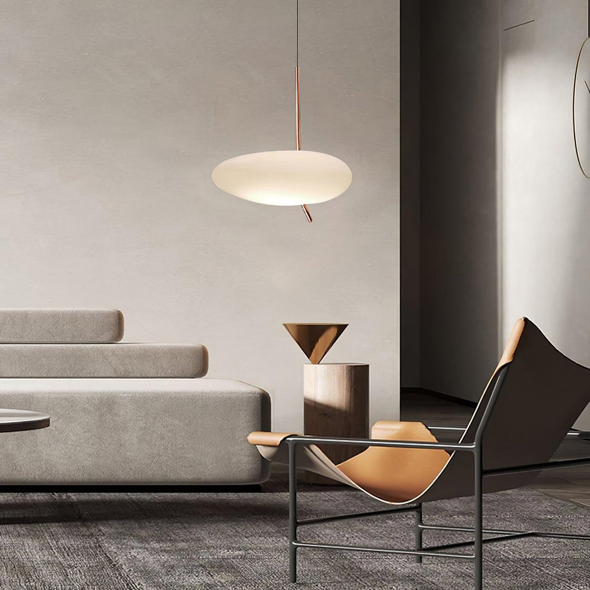 Pebbles Glass Pendant Light