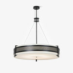 Pedesina Modern Black Mesh LED Chandelier for Dining Room