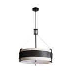 Pedesina Modern Black Mesh LED Chandelier for Dining Room