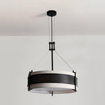 Pedesina Modern Black Mesh LED Chandelier for Dining Room