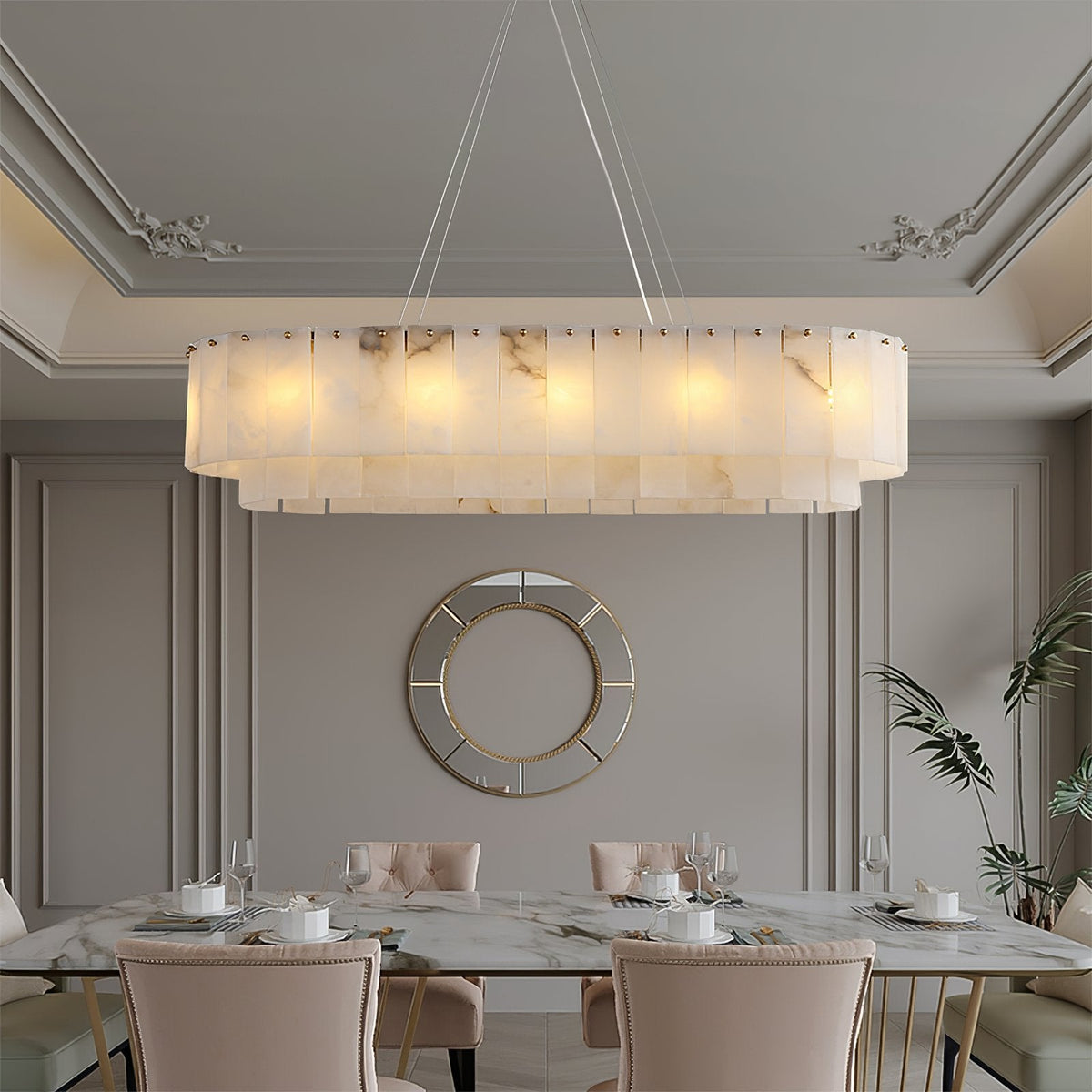 Pembridge Alabaster Chandelier