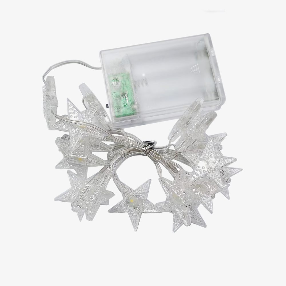 Pentagram LED Curtain Pendant Light